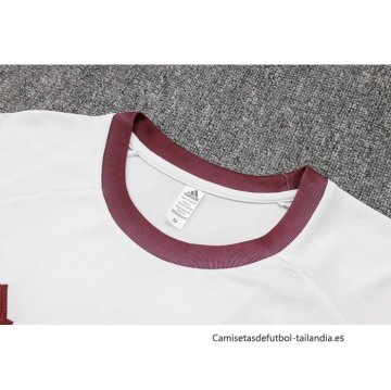 Chandal del Flamengo Manga Corta 2024-2025 Blanco - Pantalon Corto