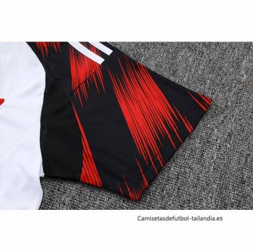 Chandal del Flamengo Manga Corta 2025-2026 Blanco - Pantalon Corto