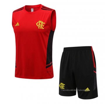 Chandal del Flamengo Sin Mangas 2022-2023 Rojo Chandal del Flamengo Sin Mangas 2022-2023 Rojo