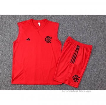 Chandal del Flamengo Sin Mangas 2023-2024 Rojo