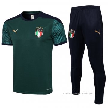 Chandal del Italia Manga Corta 2021-2022 Verde Chandal del Italia Manga Corta 2021-2022 Verde