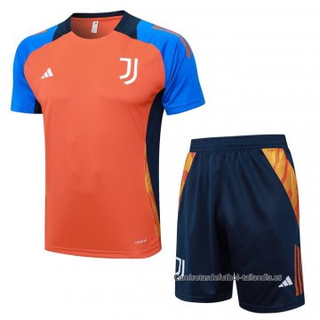 Chandal del Juventus Manga Corta 2024-2025 Naranja - Pantalon Corto Chandal del Juventus Manga Corta 2024-2025 Naranja - Pantalon Corto