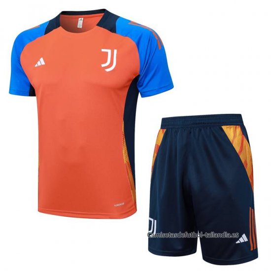 Chandal del Juventus Manga Corta 2024-2025 Naranja - Pantalon Corto - Haga un click en la imagen para cerrar