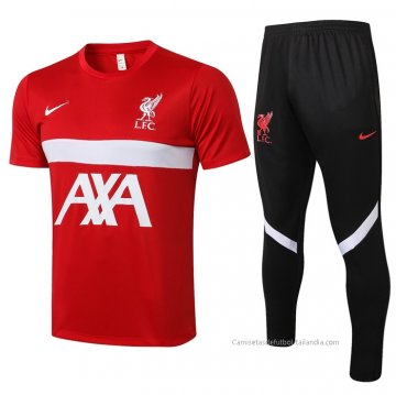 Chandal del Liverpool Manga Corta 2021-2022 Rojo Chandal del Liverpool Manga Corta 2021-2022 Rojo