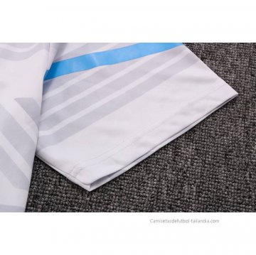 Chandal del Olympique Marsella Manga Corta 2022-2023 Gris