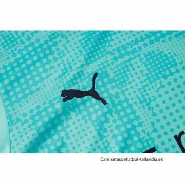 Chandal del Olympique Marsella Manga Corta 2025-2026 Verde - Pantalon Corto