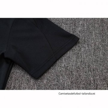 Chandal del Paris Saint-Germain Jordan Manga Corta 2025-2026 Negro - Pantalon Corto