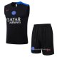 Chandal del Paris Saint-Germain Sin Mangas 2025-2026 Negro