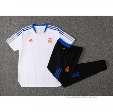 Chandal del Real Madrid Manga Corta 2021-2022 Blanco