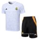 Chandal del Real Madrid Manga Corta 2024-2025 Blanco - Pantalon Corto