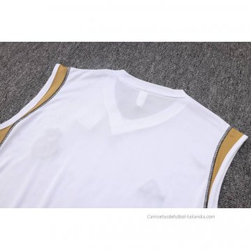 Chandal del Real Madrid Sin Mangas 2023-2024 Blanco