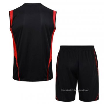 Chandal del Sao Paulo Sin Mangas 2023-2024 Negro