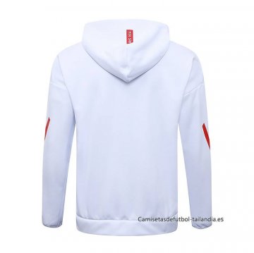 Chaqueta con Capucha del Bayern Munich 2025-2026 Blanco