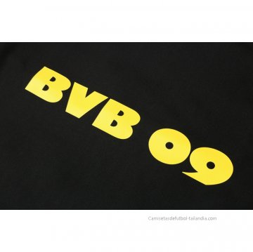 Chaqueta con Capucha del Borussia Dortmund 2021-2022 Negro