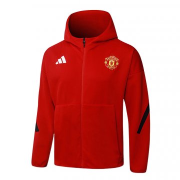 Chaqueta con Capucha del Manchester United 2025-2026 Rojo