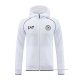 Chaqueta con Capucha del Napoli 2023-2024 Blanco