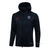 Chaqueta con Capucha del Paris Saint-Germain 2021-2022 Azul Chaqueta con Capucha del Paris Saint-Germain 2021-2022 Azul