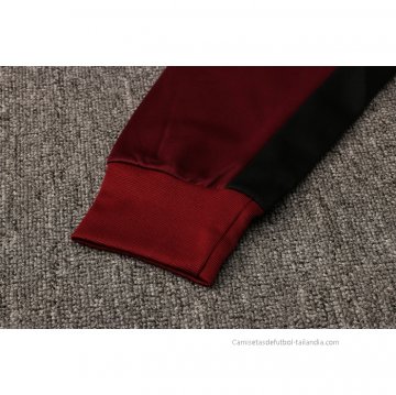 Chaqueta con Capucha del Paris Saint-Germain 2021-2022 Rojo