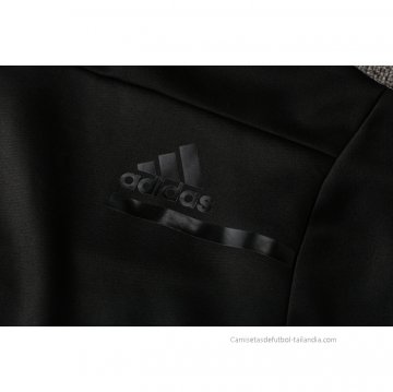 Chaqueta con Capucha del Real Madrid 2021-2022 Negro