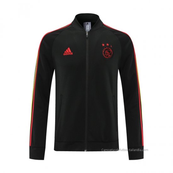 Chaqueta del Ajax 2021-2022 Negro - Haga un click en la imagen para cerrar