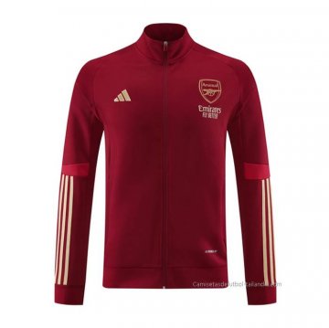 Chaqueta del Arsenal 2023-2024 Rojo Chaqueta del Arsenal 2023-2024 Rojo