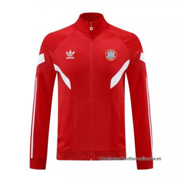 Chaqueta del Bayern Munich 2024-2025 Rojo Blanco Chaqueta del Bayern Munich 2024-2025 Rojo Blanco