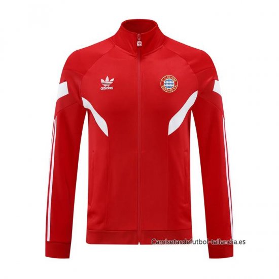Chaqueta del Bayern Munich 2024-2025 Rojo Blanco - Haga un click en la imagen para cerrar