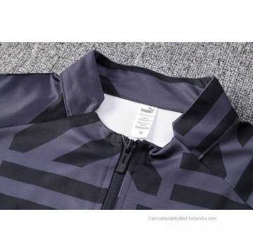 Chaqueta del Borussia Dortmund 2022-2023 Negro y Gris