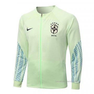 Chaqueta del Brasil 2022-2023 Verde Chaqueta del Brasil 2022-2023 Verde