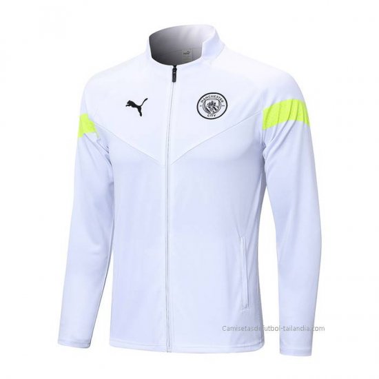 Chaqueta del Manchester City 2022-2023 Blanco - Haga un click en la imagen para cerrar