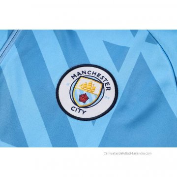 Chaqueta del Manchester City 2022-2023 Azul Claro