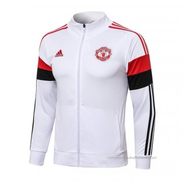Chaqueta del Manchester United 2021-2022 Blanco Chaqueta del Manchester United 2021-2022 Blanco