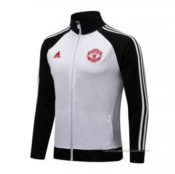 Chaqueta del Manchester United 2021-2022 Blanco Chaqueta del Manchester United 2021-2022 Blanco
