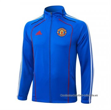 Chaqueta del Manchester United 2025-2026 Azul Chaqueta del Manchester United 2025-2026 Azul