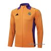 Chaqueta del Real Madrid 2024-2025 Naranja Chaqueta del Real Madrid 2024-2025 Naranja