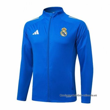 Chaqueta del Real Madrid 2025-2026 Azul Claro Chaqueta del Real Madrid 2025-2026 Azul Claro