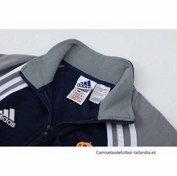 Chaqueta del Real Madrid 2025-2026 Negro Gris