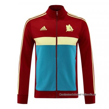 Chaqueta del Roma 2024-2025 Rojo Azul Chaqueta del Roma 2024-2025 Rojo Azul