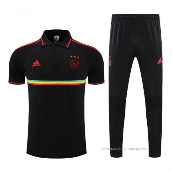 Conjunto Polo del Ajax 2022-2023 Negro - Haga un click en la imagen para cerrar