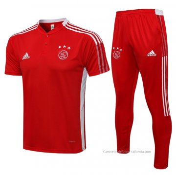Conjunto Polo del Ajax 2021-2022 Rojo Conjunto Polo del Ajax 2021-2022 Rojo