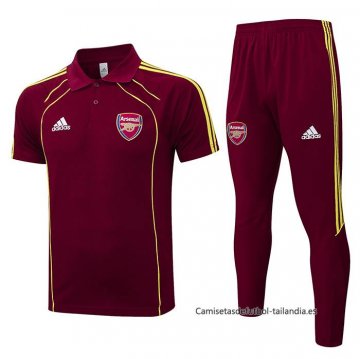 Conjunto Polo del Arsenal 2025-2026 Rojo Conjunto Polo del Arsenal 2025-2026 Rojo