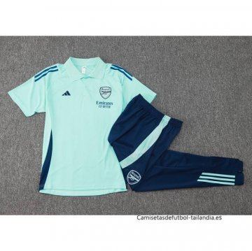 Conjunto Polo del Arsenal 2024-2025 Verde