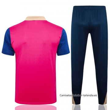 Conjunto Polo del Barcelona 2024-2025 Rojo