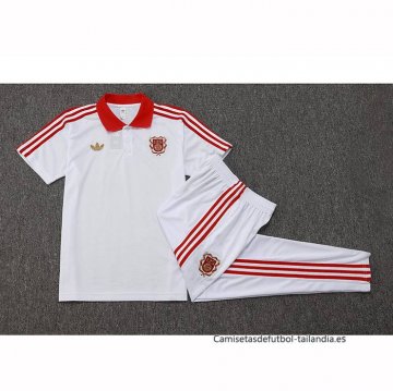 Conjunto Polo del Bayern Munich 125 Aniversario 2025-2026 Blanco