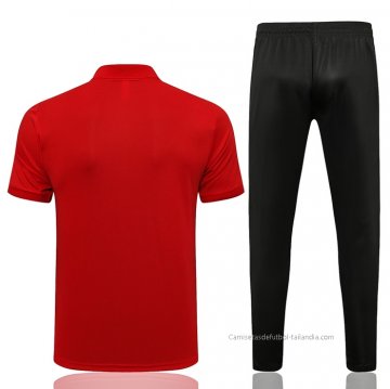 Conjunto Polo del Bayern Munich 2021-2022 Rojo