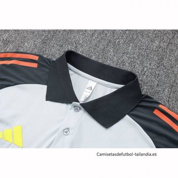 Conjunto Polo del Benfica 2024-2025 Gris