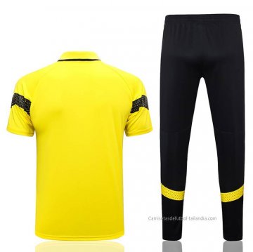 Conjunto Polo del Borussia Dortmund 2023-2024 Amarillo