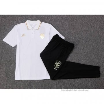 Conjunto Polo del Brasil 2022-2023 Blanco