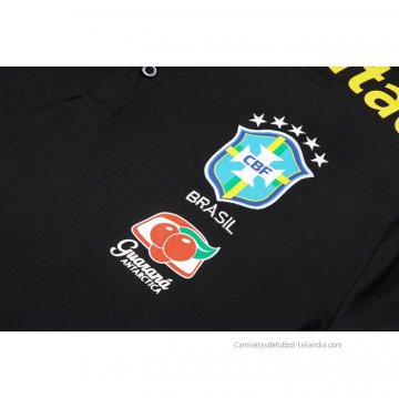 Conjunto Polo del Brasil 2022-2023 Negro