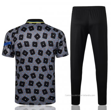 Conjunto Polo del Inter Milan 2021-2022 Gris